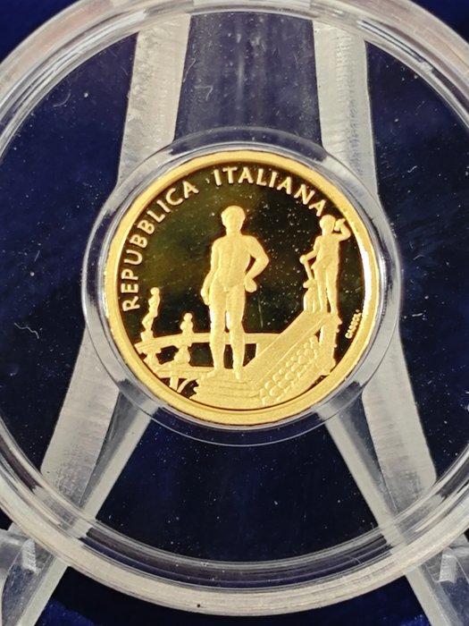 Italië. 10 Euro 2024 Fontana Pretoria Proof, Postzegels en Munten, Munten | Europa | Euromunten