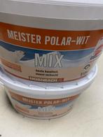 Twee Hornbach meister polarmix wit 5L, Doe-het-zelf en Verbouw, Verf, Beits en Lak, 5 tot 10 liter, Wit, Nieuw, Ophalen of Verzenden