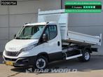 Iveco Daily 35C14 Kipper Dubbellucht 3,5t Trekhaak Airco Cru, Auto's, Stof, Gebruikt, Euro 6, Iveco