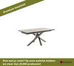 MCA Alimiros uittrekbare tafel roestvrij staal/keramiek, Ophalen of Verzenden, Nieuw, Rvs