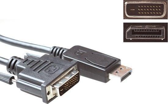 ACT AK3997 Displayport naar DVI 3m Nieuw, Audio, Tv en Foto, Audiokabels en Televisiekabels, Refurbished, Ophalen of Verzenden