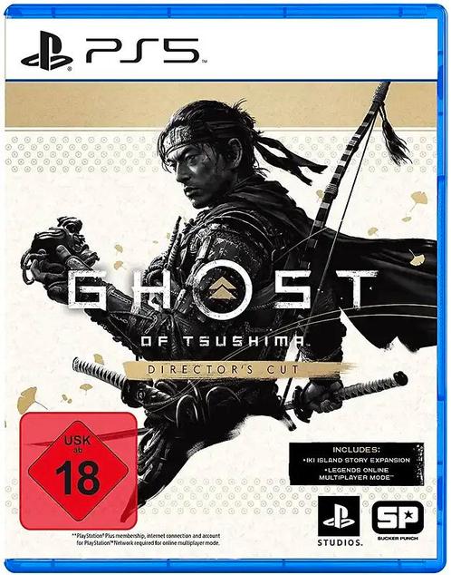 Ghost of Tsushima Directors Cut-Standaard (PlayStation 5), Spelcomputers en Games, Games | Sony PlayStation 5, Zo goed als nieuw