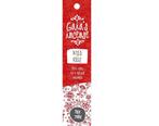 Gaias incense Wild Rose - 15 sticks, Huis en Inrichting, Woonaccessoires | Kandelaars en Kaarsen, Verzenden, Nieuw