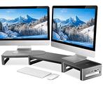 Meatanty Monitorstandaard, 3-in-1 dual monitorstandaard met, Verzenden, Nieuw