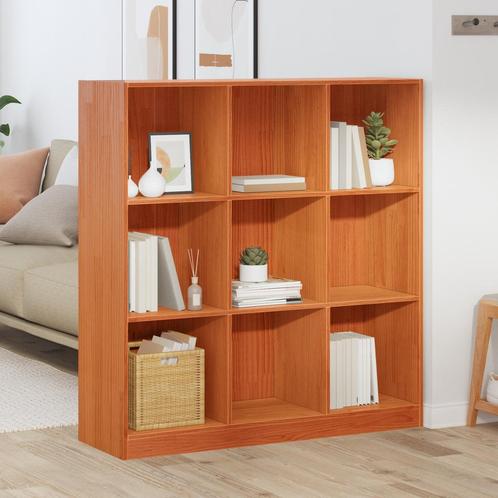vidaXL Boekenkast / ruimtelijke scheidingswand Wasbruin, Huis en Inrichting, Kasten | Boekenkasten, Nieuw, 100 tot 150 cm, 100 tot 150 cm