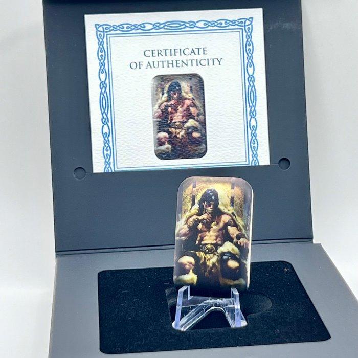 Duitsland. Silver bar 2023 Gods Series – Widar – 2 oz –, Postzegels en Munten, Munten | Europa | Niet-Euromunten