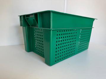 Allibert kunststof krat 60x40x30cm stapelbaar en nestelbaar beschikbaar voor biedingen