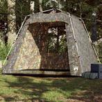 vidaXL Vistent 4-persoons snelontgrendeling camouflage, Caravans en Kamperen, Tenten, Verzenden, Nieuw, Tot en met 2
