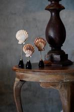 Indrukwekkende set van 3 scallop shell op op maat gemaakte, Antiek en Kunst