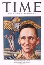 Cover Time Magazine1942 met Arthur Tedder (lijst optie), Verzenden, Foto of Poster