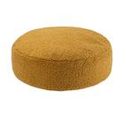 Zitzak Ottoman van zachte teddy stof – kleur Maple, Ophalen of Verzenden, Nieuw