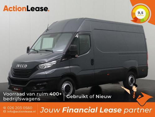 Iveco Daily L2 H2 2022 €327 per maand, Auto's, Bestelauto's, Dealer onderhouden, Te koop, Zwart, Automaat, Financial lease, BTW verrekenbaar