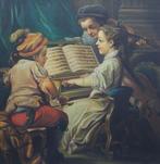 Carl Van Loo (1705-1765), After - Allégorie de la musique, Antiek en Kunst, Kunst | Schilderijen | Klassiek