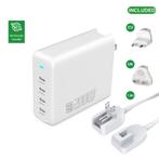 4smarts - GaN Flex Pro 200W - 4x USB-C - Wit, Verzenden, Nieuw