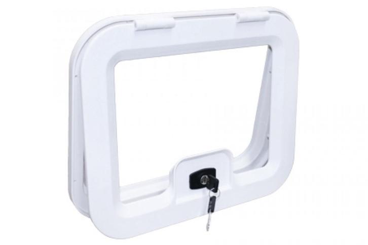 Serviceluik Edu 350 Wit, Caravans en Kamperen, Kampeeraccessoires, Nieuw