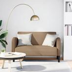 vidaXL Loveseat bank cappuccino 110 cm kunstleer, Huis en Inrichting, Verzenden, Nieuw, Leer