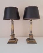Herda - Set Chique Kolom Tafellampen - Tafellamp (2) -