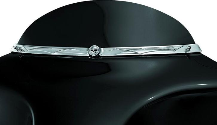 Kuryakyn Zombie Windshield Trim 96-13 Touring Chrome - 1198, Auto-onderdelen, Carrosserie en Plaatwerk, Ophalen of Verzenden