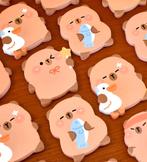 Capibara slinger en folie ballonnen set 7-delig, Verzenden, Nieuw, Versiering, Verjaardag