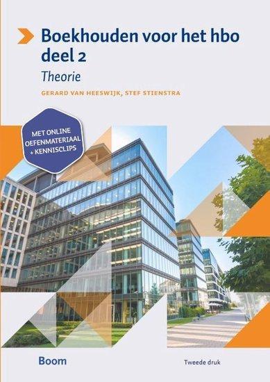 Boekhouden voor het hbo 2 Theorieboek | 9789024406258, Boeken, Studieboeken en Cursussen, Verzenden