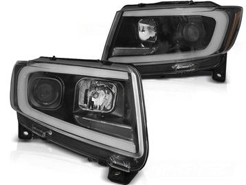 Chrysler/Jeep Koplampen Zwart 11-13 LED Parkeerlicht | OP... beschikbaar voor biedingen