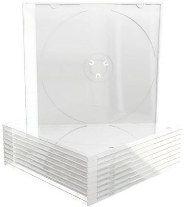 MediaRange | CD Slimcase | 5.2mm | Transparant | 100 Stuks