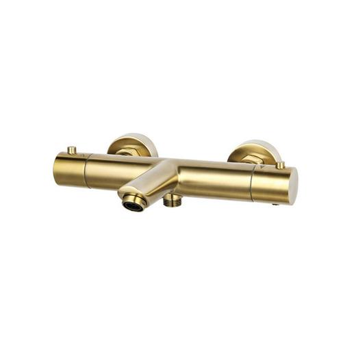 Thermostatische Badmengkraan Sanilux Peralta Opbouw Rond, Doe-het-zelf en Verbouw, Sanitair, Kraan, Nieuw, Ophalen of Verzenden