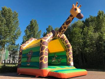 Springkussen standaard Giraffe (Huren) beschikbaar voor biedingen