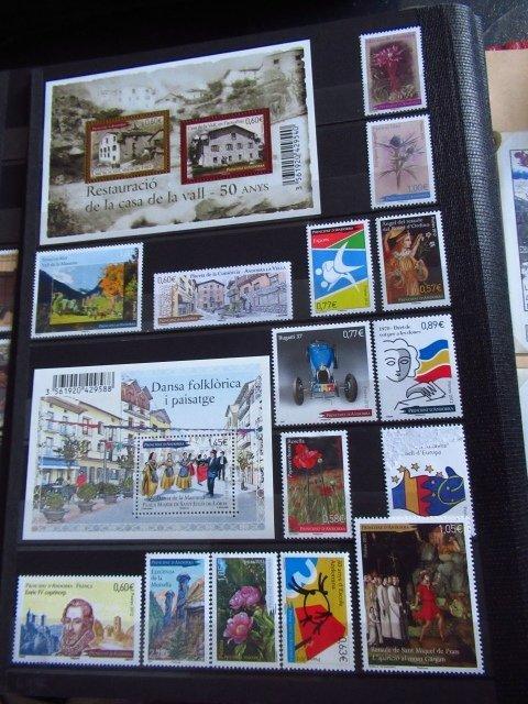 Andorra - gevorderde postzegelcollectie, Postzegels en Munten, Postzegels | Europa | Frankrijk
