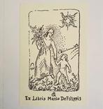 Exquise Italiaanse Titularissen - Ex Libris - 1916, Antiek en Kunst, Antiek | Boeken en Bijbels