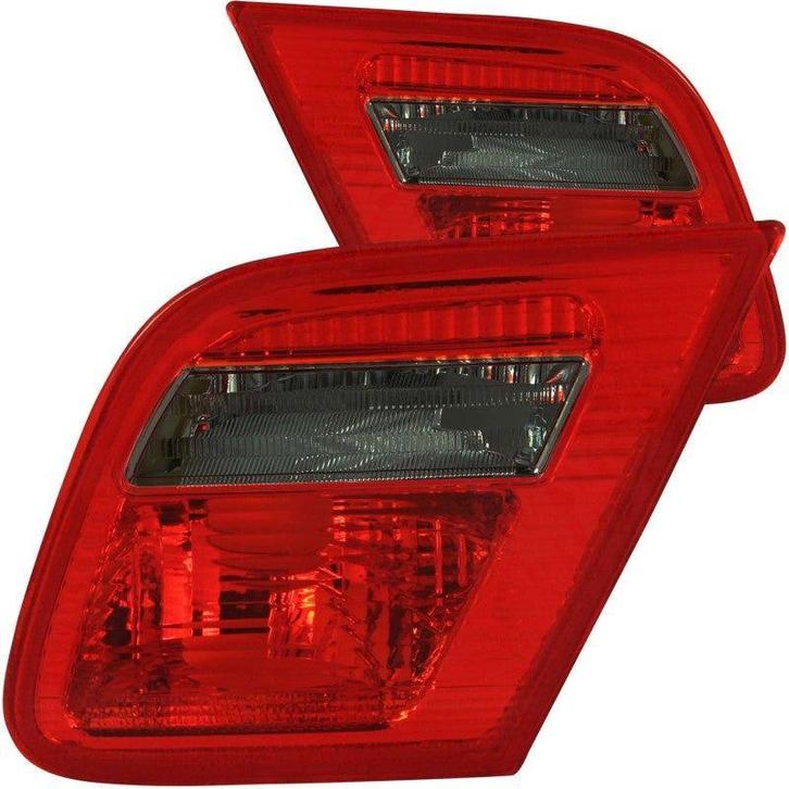 ANZO 2000-2003 BMW 3 Series E46 Taillights Red/Smoke - Inner, Auto-onderdelen, Verlichting, Ophalen of Verzenden