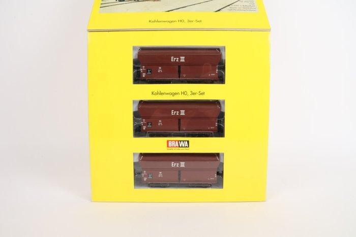Brawa H0 - 2005 - Modeltrein goederenwagonset (1) -, Hobby en Vrije tijd, Modeltreinen | H0