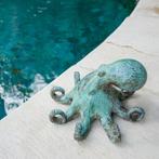 sculptuur, No Reserve Price -  A Patinated Octopus Sculpture, Antiek en Kunst