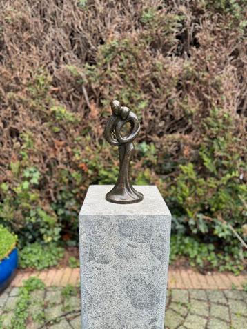 Bronzen Liefdespaar Sculptuur - Tuinbeeld - Tuinkunst