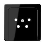 Jung CD500 afdekking tae zwart - CD561TFSW, Nieuw, Stopcontact