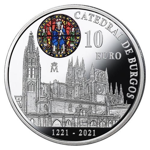 Spanje 10 Euro Burgos 2021, Postzegels en Munten, Munten | Europa | Euromunten, Verzenden