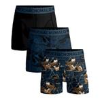 Muchachomalo Men 3-Pack boxershorts solid/solid/black
