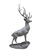 Beeld, Bronze: XL Deer - 161.5 cm - Brons - 2025, Antiek en Kunst