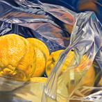 Kunstdruk Thomas Freund - Lemon bag 98x98cm, Verzenden, Nieuw