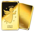 24 karaat gouden Goudbaar De Engelbewaarder, Postzegels en Munten, Edelmetalen en Baren, Verzenden
