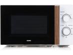 DOMO DO2720 - Microgolfoven - 20L 700W - Wit met houtlook, Witgoed en Apparatuur, Magnetrons, Verzenden, Nieuw