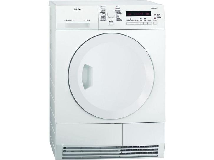 AEG T75478AH - Warmtepompdroger - 7 kg - D - Wit, Witgoed en Apparatuur, Wasdrogers, Zo goed als nieuw, Verzenden