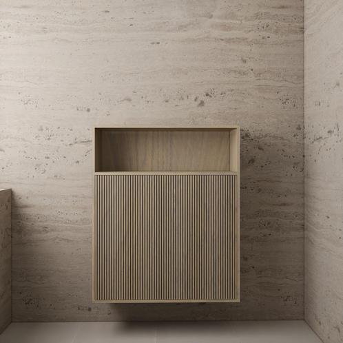 Zwevende Kast Gliss Design Timotheus 100x120x30 CM Ash Grey, Doe-het-zelf en Verbouw, Sanitair, Bad, Nieuw, Ophalen of Verzenden
