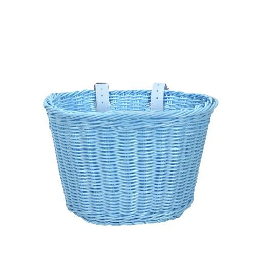 Fietsmand Blauw - Fietskrat Kinderfiets Klein Mini - Jongens, Verzamelen, Overige Verzamelen, Verzenden