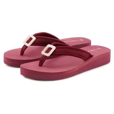 Lascana Badslippers Sandaal, pantoffel, badslipper met, Kleding | Dames, Schoenen, Nieuw, Verzenden