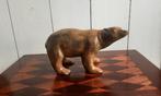 Beeldje - Ijsbeer - 20 cm - Brons