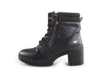 Mustang Veterboots in maat 38 Zwart | 10% extra korting, Verzenden, Zwart, Overige typen, Mustang
