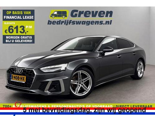Audi A5 35 TFSI S-Line 150PK Cam LED Virtual Carplay Cruise, Auto's, Audi, Automaat, Hybride Elektrisch/Benzine, Zilver of Grijs
