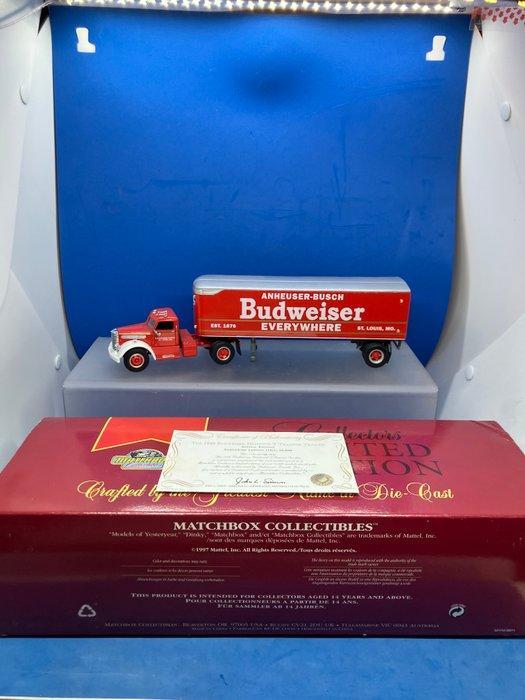 Matchbox 1:43 - Model vrachtwagen - 1948 Budweiser Diamond T, Hobby en Vrije tijd, Modelauto's | 1:5 tot 1:12