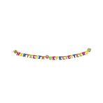 Sesamstraat Letterslinger Happy Birthday, Hobby en Vrije tijd, Feestartikelen, Verzenden, Nieuw